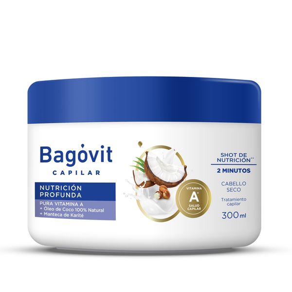 BAGOVIT TRATAMIENTO CAPILAR NUTRICION PROFUNDA X 300 ML.